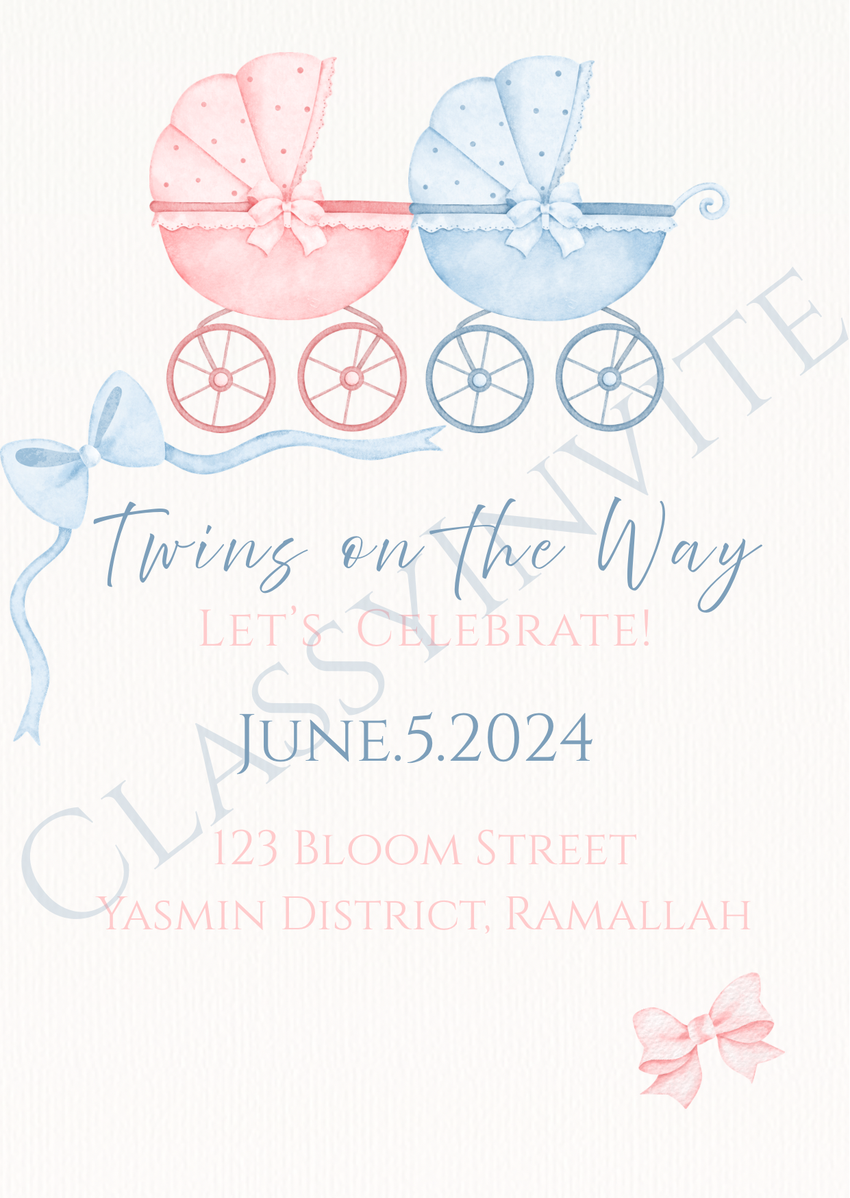 Two Little Blessings on the Way!